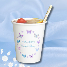 Chá de panela Floral Azul Roxo-Borboleta