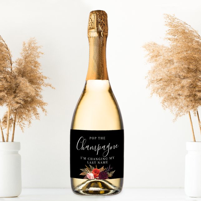 Chá de panela Floral Black Boho (Criador carregado)