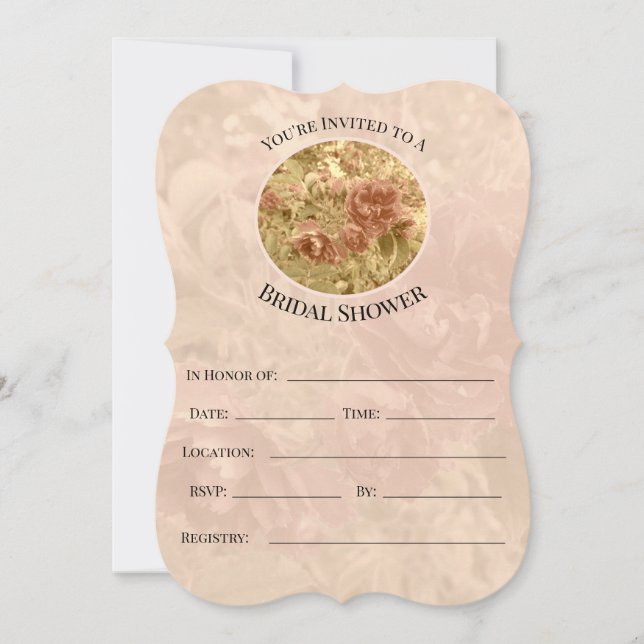 Chá de panela Floral bonito e Peachy (Frente)