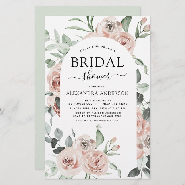 Chá de panela Floral Cor-de-rosa com poeira (Frente/Verso)