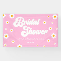 Chá de panela Floral da Flor Retro-Margarida Rosa 