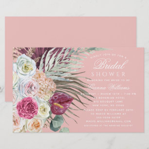 Chá de panela Floral de Aquarela Elegante de Orç