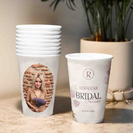 Chá de panela Floral de Fotografias Cor-de-Rosa Pi