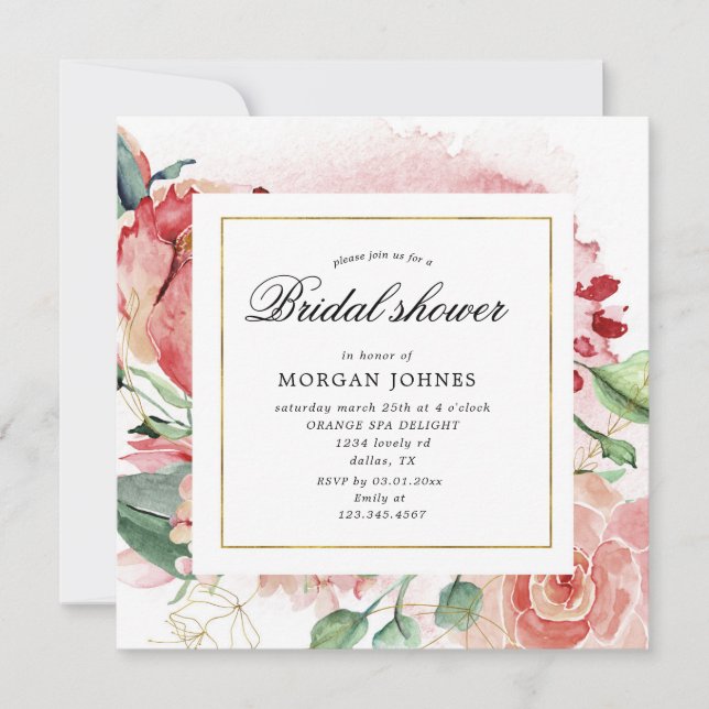 chá de panela floral floral da meia-noite (Frente)