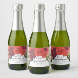 Chá de panela Floral Moderno do outono Obrigado