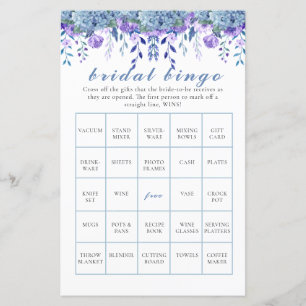 Chá de panela Floral Roxo Bingo