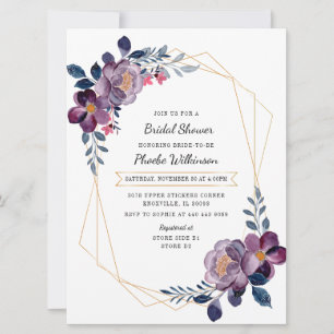 Chá de panela Floral Russo Roxo