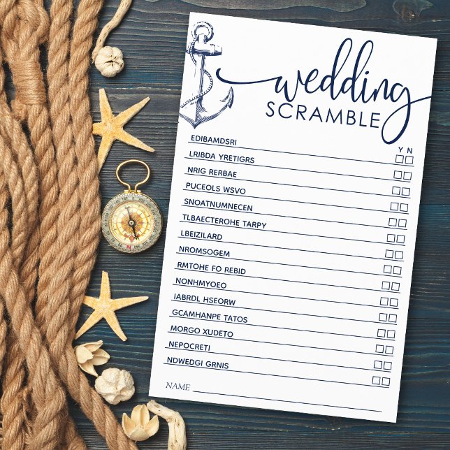 Chá de panela Game Náutico Anchor Scramble (Criador carregado)