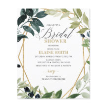 Chá de panela Geométrico de Greenery