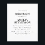 Chá de panela Minimalista Branco de Orçamento<br><div class="desc">Chá de panela Minimalista Branco de Orçamento</div>