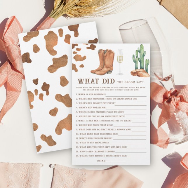 Chá de panela Ocidental O que o noivo disse? (Criador carregado)