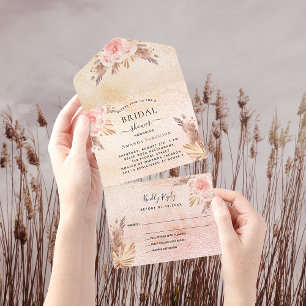 Chá de panela pampas de erva rosa de ouro floral R