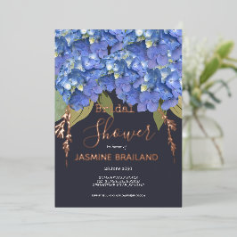 Chá de panela Personalizado de Blooms de Hydrangea