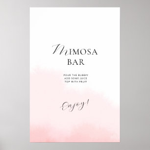 Chá de panela poster num estilo elegante.