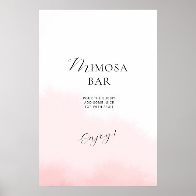 Chá de panela poster num estilo elegante. (Frente)