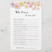 Chá de panela primavera Blossom Que Conhece Jogo D