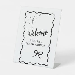 Chá de panela Retro Elegante de Onda de Pedestal