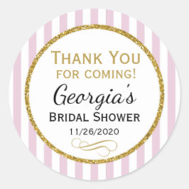 Chá de panela Rosa, Agradeço-Lhe As Etiquetas Favo