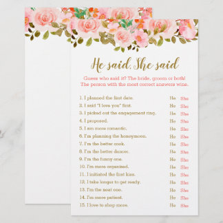 Chá de panela Rosa Que Ele Disse Que Ela Disse Jog