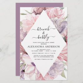 Chá de panela Roxo do Brunch e Bubble Boho