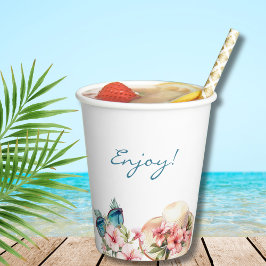 Chá de panela Tropical Floral de Praia Rosa