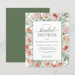 CHÁ DE PANELA Verde do Sage Floral Blush do BUDGET