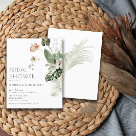 Chá de panela Verde Floral Delicado