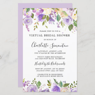 Chá de panela Virtual de Orçamento Verde Roxo