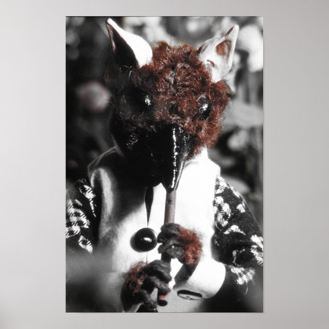 Chá de sangue e Impressão de assobio de corda verm (Frente)