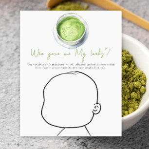 Chá matcha para chá de bebê - Quem me deu minha ap