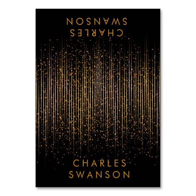 Chá ouro | Cartões (Frente)