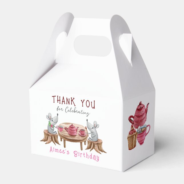 Chá para duas caixas de promoção de papel, Gable 4 (Frente)