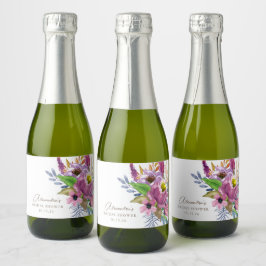 Chá Personalizado Floral Minimalista de Jardim Rox