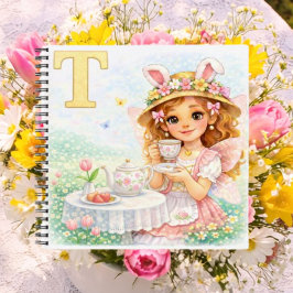 Chá Personalizado T de Presente para Meninas