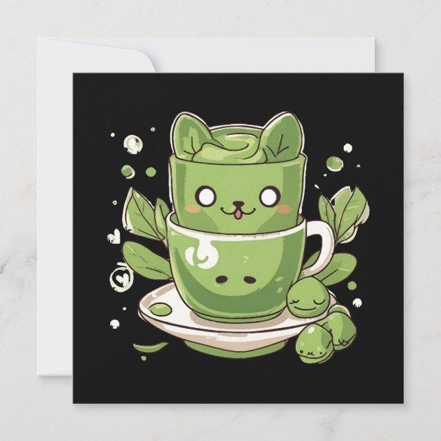 chá verde matcha (Frente)