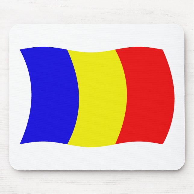 Chad Flag Mousepad (Frente)