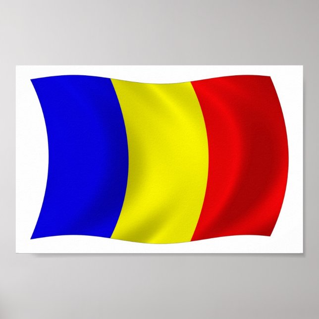 Chade Flag Poster (Frente)