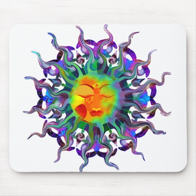 Chakra Sun Mousepad claro (Frente)