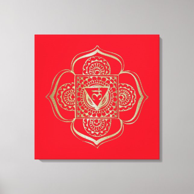 Chakras Muladhara - Canvas (Frente)