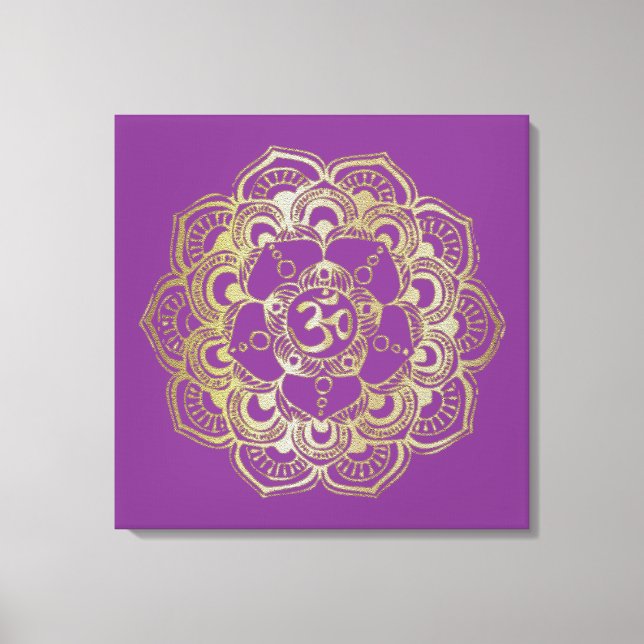Chakras Sahasrara - Canvas (Frente)