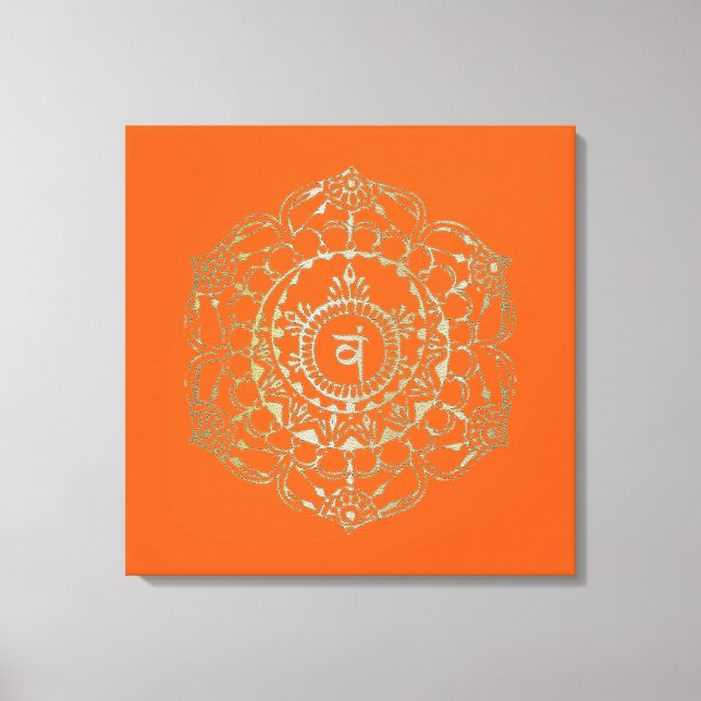 Chakras Svadhistana - Canvas (Frente)