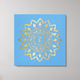 Chakras Vishudda - Canvas