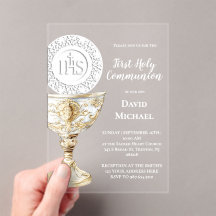 Chalice Host First Holy Communion