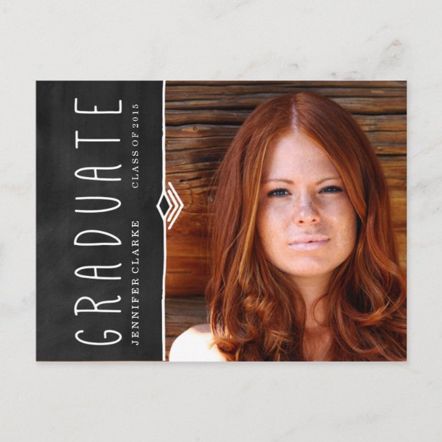 CHALKBOARD | CONVITE À FESTA DE FORMATURA 2015 (Frente)