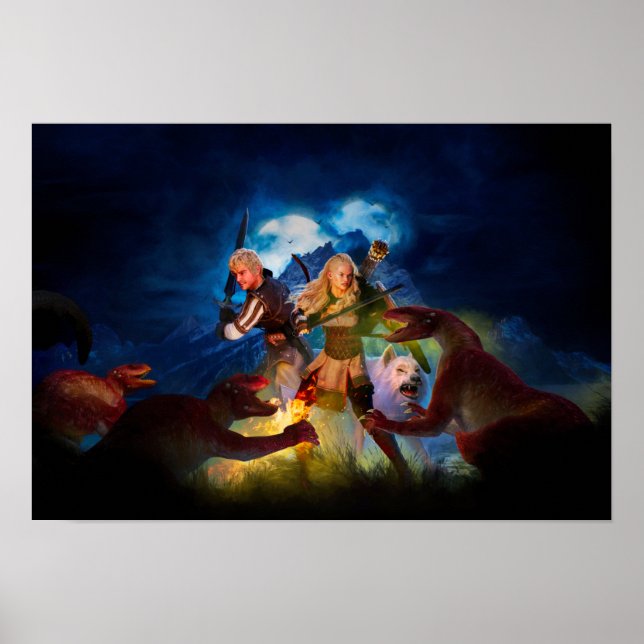 Chama Insuenchível - Poster Pequeno (Frente)