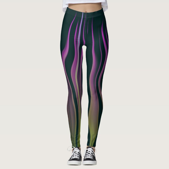 Chama Leggings femininas (Frente)