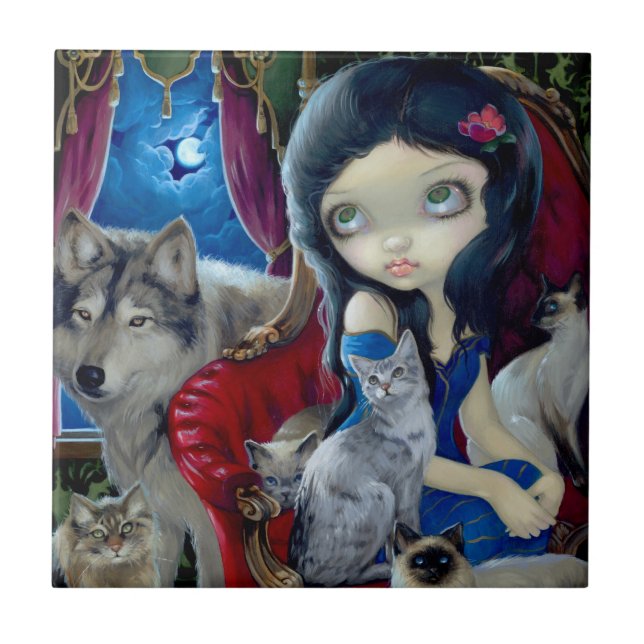 "Chamada azulejo da noite" (Frente)