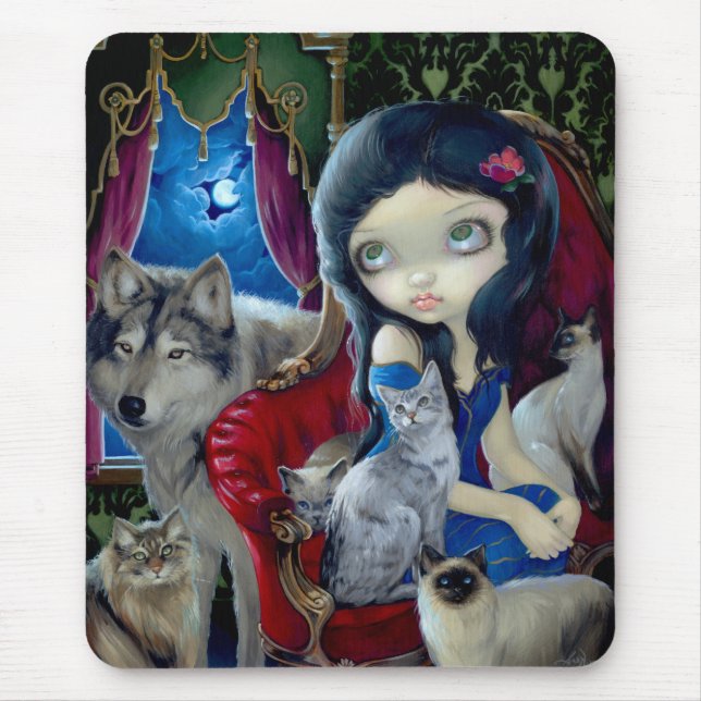 "Chamada da noite" Mousepad (Frente)