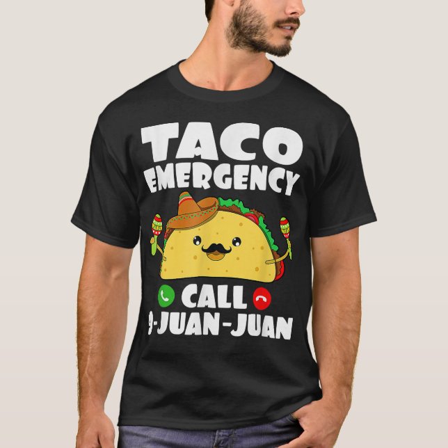 Chamada de Camisa de Emergência do Taco 9 Juan Fun (Frente)