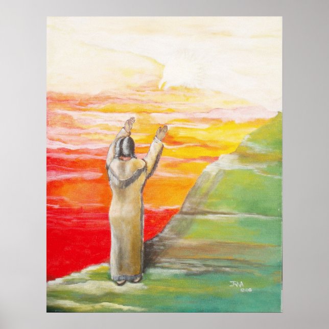 Chamando impressão de Ancestrais da Águia (Frente)